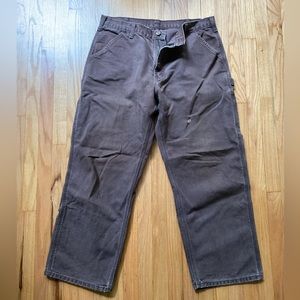 CARHART VINTAGE PANTS BROWN